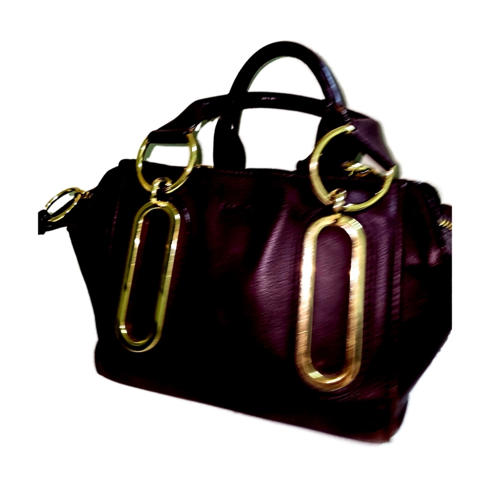 See by Chloe Medium Paige in Sepia Brown Leather Crossbody Handbag